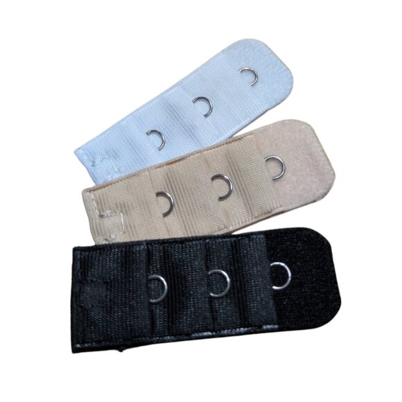 Pack of 3 Bra Extenders Single Hook - Picture 1 of 1